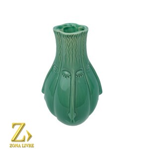 FLOREIRO ROSTO VERDE 14X22CM