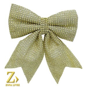 ENFEITE P/ARVORE 35CM GOLD