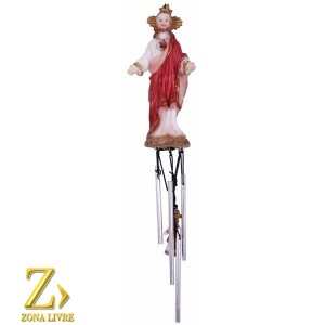 SINO DOS VENTOS SAGRADO CORAÇÃO DE JESUS 30CM