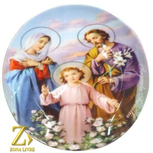 PRATO SAGRADA FAMÍLIA 20CM