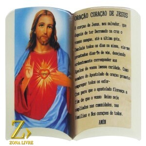 SAG CORACAO JESUS ORACAO 20CM
