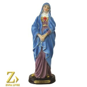 NOSSA SENHORA DAS DORES C/BASE  14CM