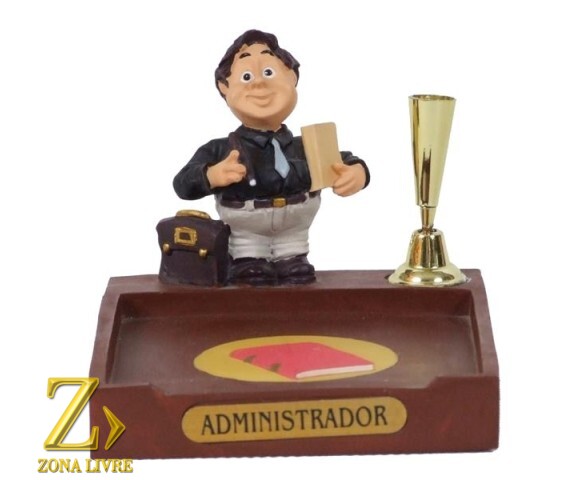 PORTA PAPEL E CANETA ADMINISTRADOR 8CM