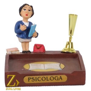 PORTA PAPEL E CANETA PSICOLOGA 8CM
