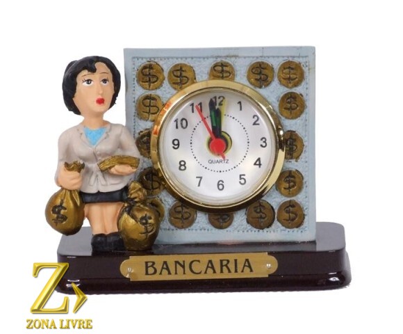 BANCARIA RELOGIO 8 CM