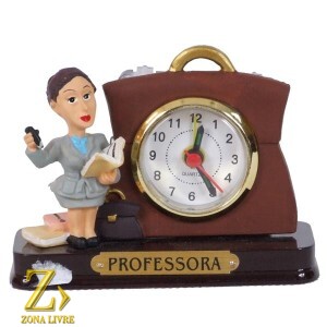 PROFESSORA RELÓGIO 8CM