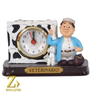 VETERINÁRIO RELÓGIO 8CM