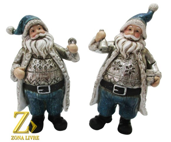 JG 2 PAPAI NOEL RESINA 17CM