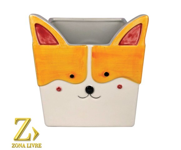 VASO DE CERAMICA 13X13X13,5CM