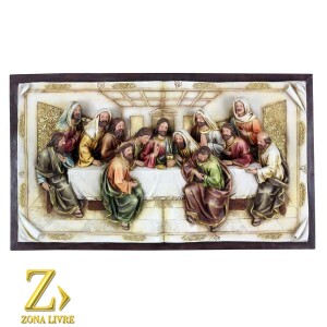 SANTA CEIA LIVRO 50x28CM