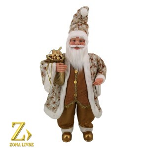 PAPAI NOEL LINEN/MARROM 100CM