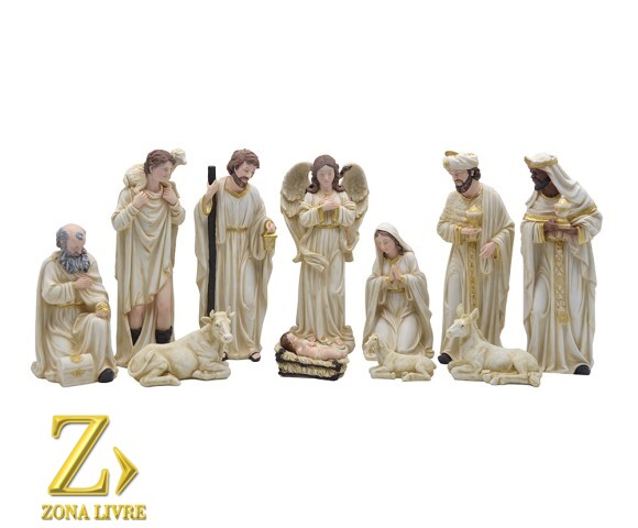 PRESEPIO NEW MARFIM 13CM 11PÇS