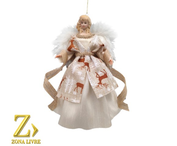 ANJO LINEN/ MARROM 17CM