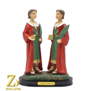 COSME E DAMIAO 14CM