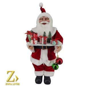 PAPAI NOEL RED / GREEN / WHITE 60CM