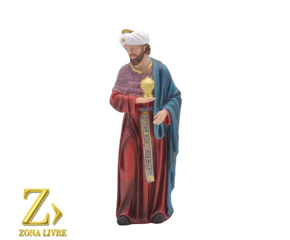 REI MAGO GASPAR( UNITÁRIO)  20CM
