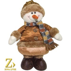 BONECO DE NEVE 35CM