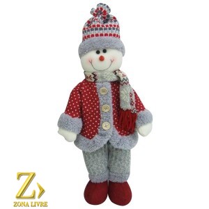 BONECO DE NEVE 43CM