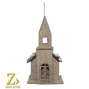 ENFEITE NATALINO CASA 17CM